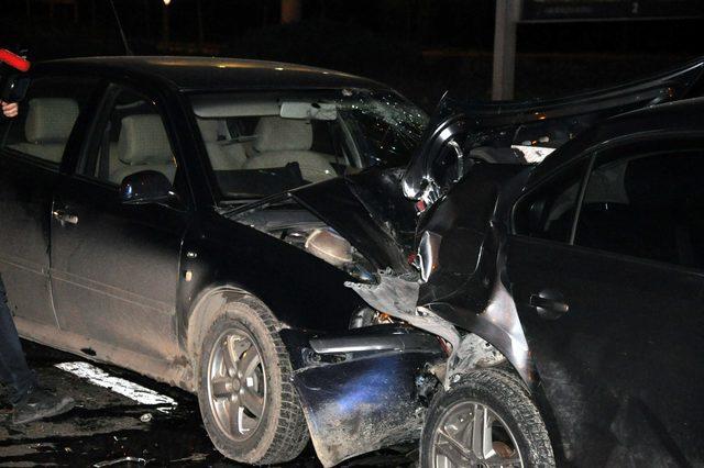 Alkollü ve ehliyetsiz sürücü kazaya neden oldu: 2 yaralı