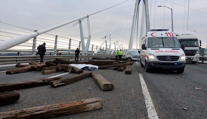 Yavuz Sultan Selim Köprüsü'nde kaza! G1
