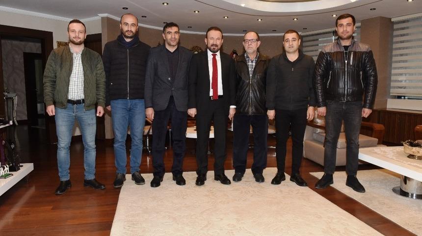 Başkan Doğan&rsquo;dan m&uuml;teahhitlere teşekk&uuml;r belgesi