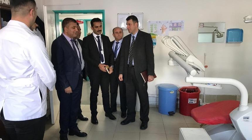 M&uuml;d&uuml;r S&uuml;nnet&ccedil;ioğlu, &Ccedil;aldıran Devlet Hastanesinde incelemelerde bulundu