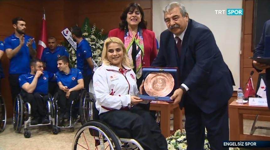 Engelleri aşmak sempozyumu TRT Spor’da yer aldı