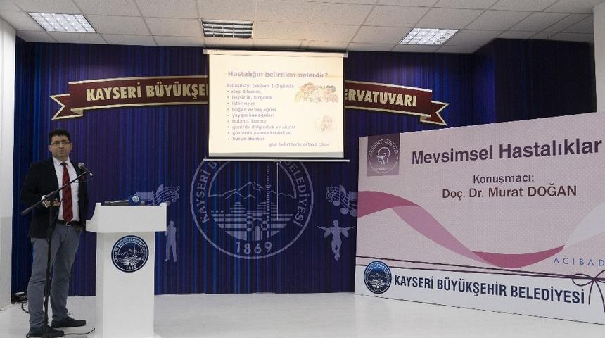 B&uuml;y&uuml;kşehir&rsquo;den sağlık semineri