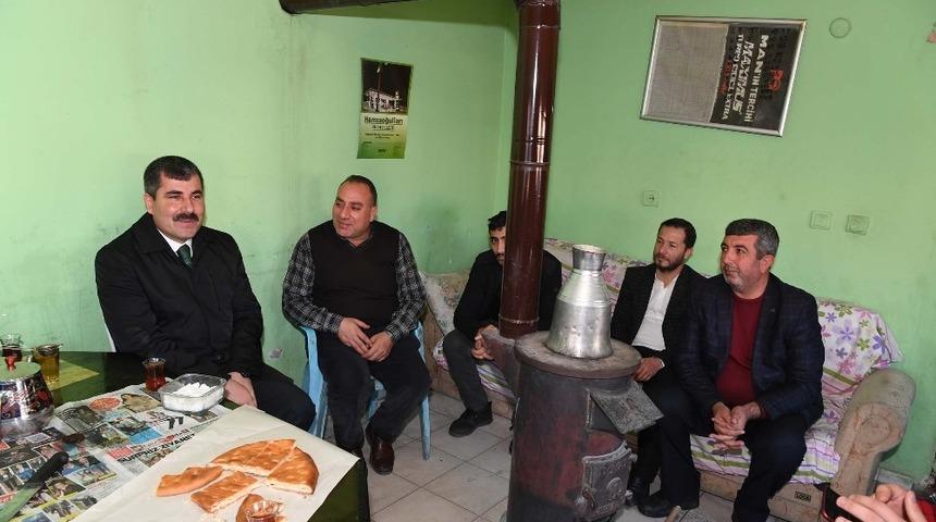 Başkan Asya, taksicilerle bir araya geldi