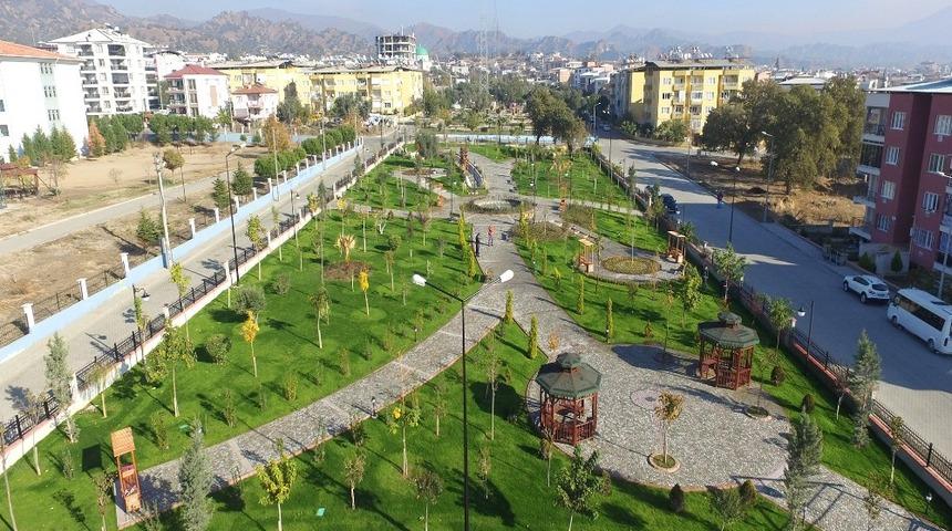 Nazilli&rsquo;de 2009&rsquo;dan bu yana yeşil alanlar 3 kat arttı