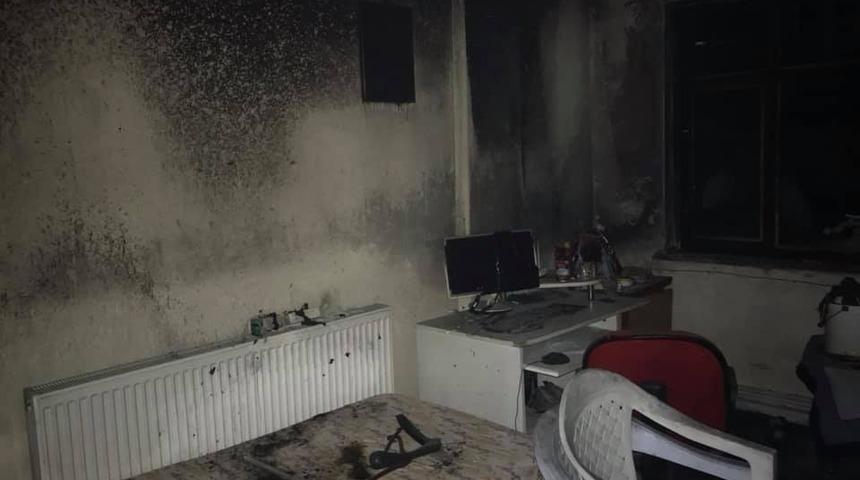 Kırkağaç’ta korkutan yangın