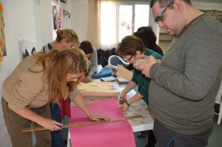 Kuşadası’nda Engelliler Köyü’nde baskı atölyesi G3