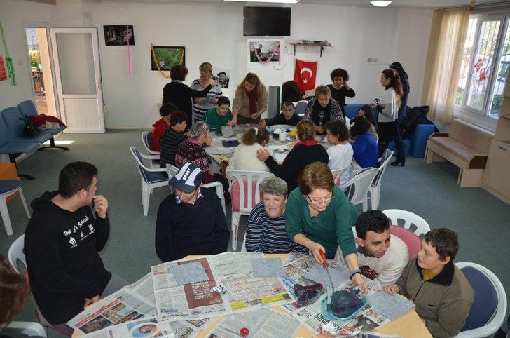 Kuşadası’nda Engelliler Köyü’nde baskı atölyesi G5