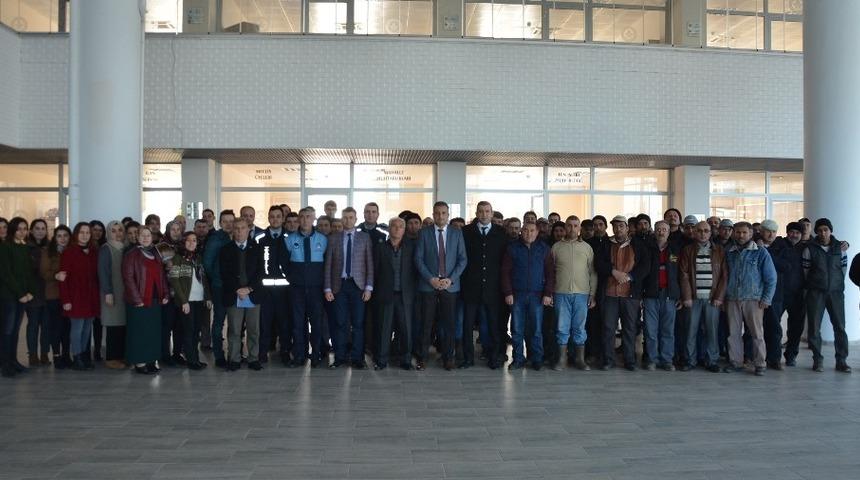 Köşk Belediyesi personelinden Başkan Kılınç’a destek