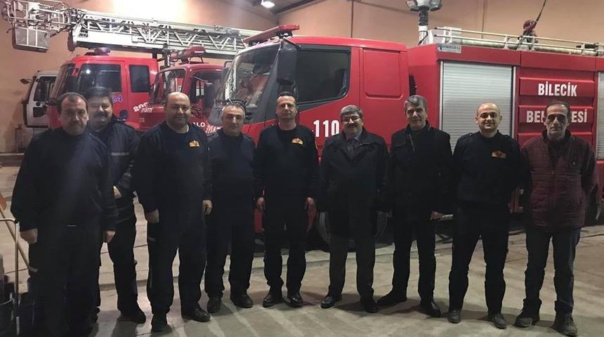 Başkan Can, itfaiye personeliyle bir araya geldi