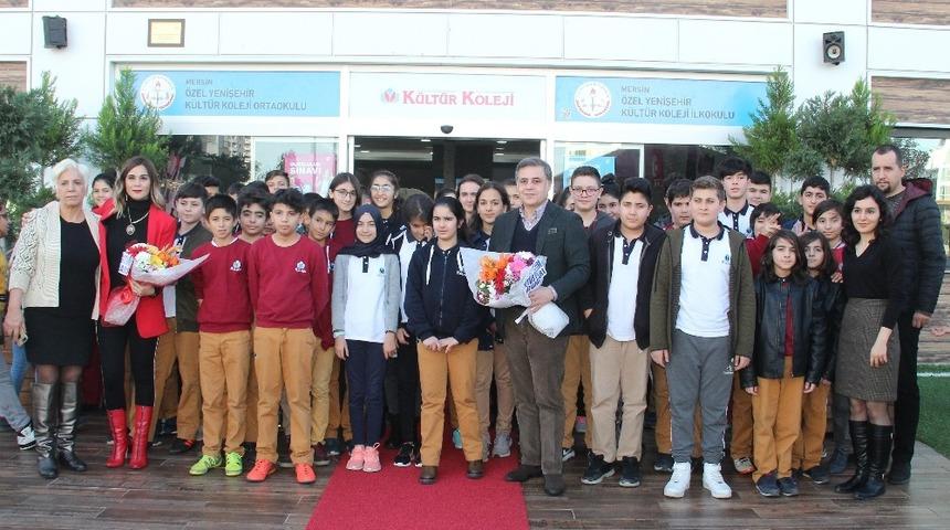 Mersin GİAD &uuml;yeleri &ouml;ğrenciler ile bir araya geldi