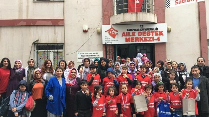 Diyarbakırlı 5 çocuk Satranç Şampiyonasına katılacak