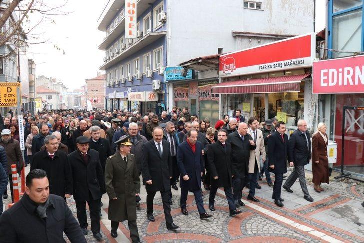 Atatürk’ün Edirne’ye gelişinin 88. yıldönümü anma etkinlikleri G4