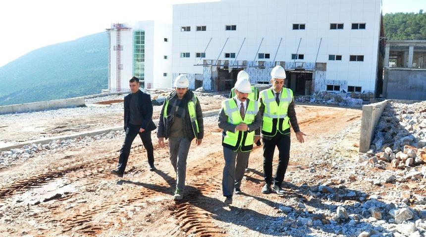 Yeni Milas Devlet Hastanesi&rsquo;nde &ccedil;alışmalar sona yaklaşıyor