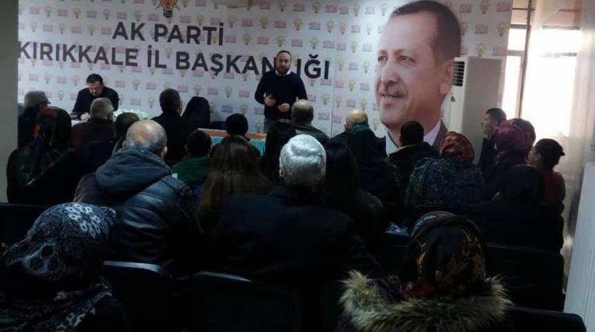 AK Parti Kırıkkale se&ccedil;im hazırlıklarını s&uuml;rd&uuml;r&uuml;yor