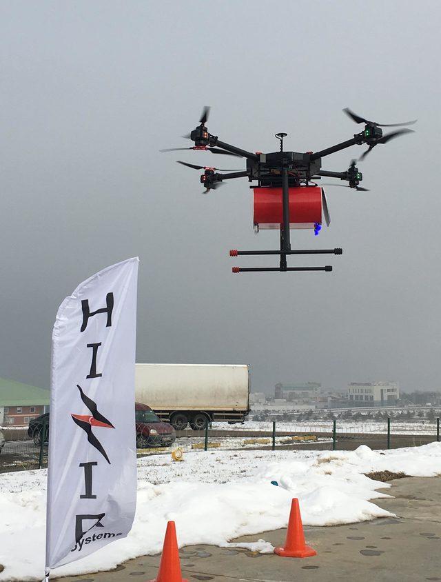 Acil vakalara kan taşımak için 'Hızır' adlı drone geliştirdiler