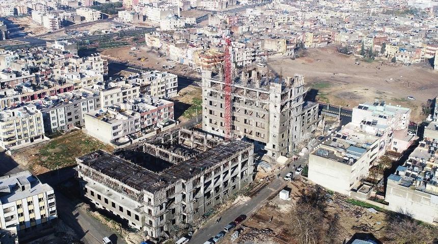 Haliliye Kadın Yaşam Merkezi inşaatı hızla y&uuml;kseliyor
