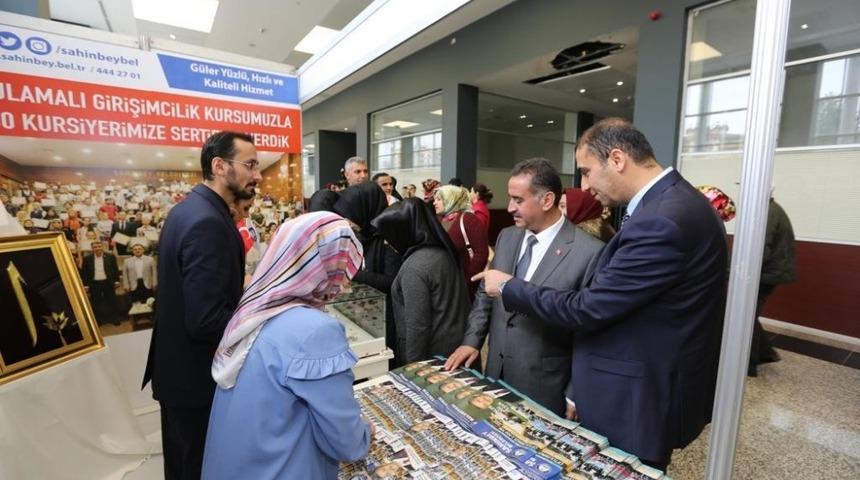 Şahinbey Belediyesi GAİF standına yoğun ilgi