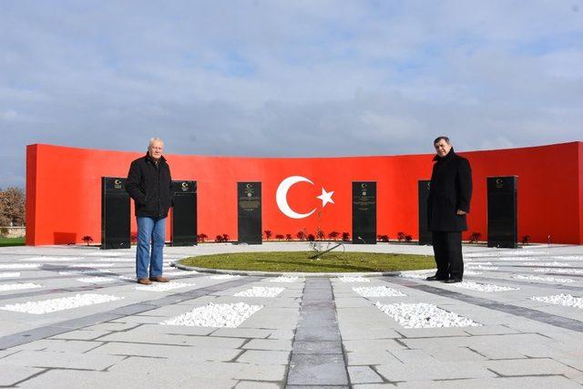 Hasan Mevsuf Şehitliği’nde restorasyon çalışmaları sürüyor