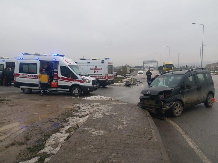 Biga'da trafik kazası: 5 yaralı