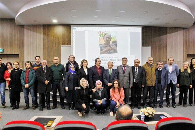 SAÜ’de ‘Prof. Dr. Mehmet Mehdi Ergüzel’e’ veda programı düzenlendi