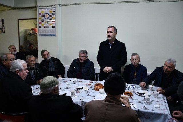 Bereket sofrası Süleymaniye Cami’inde kuruldu