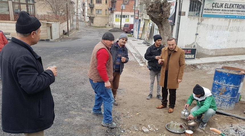 Başkan Se&ccedil;en, &ccedil;alışma alanlarında incelemelerde bulundu