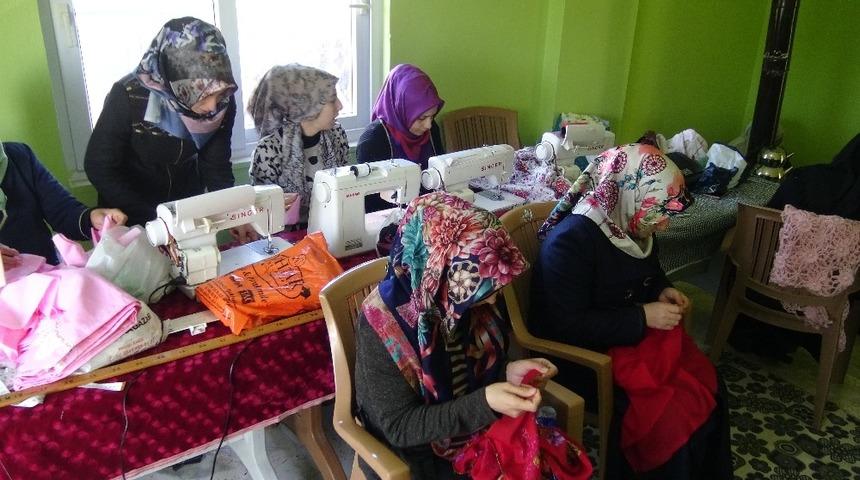 Gercüş Halk Eğitim Merkezinin açtığı kurslara kadınlardan yoğun ilgi