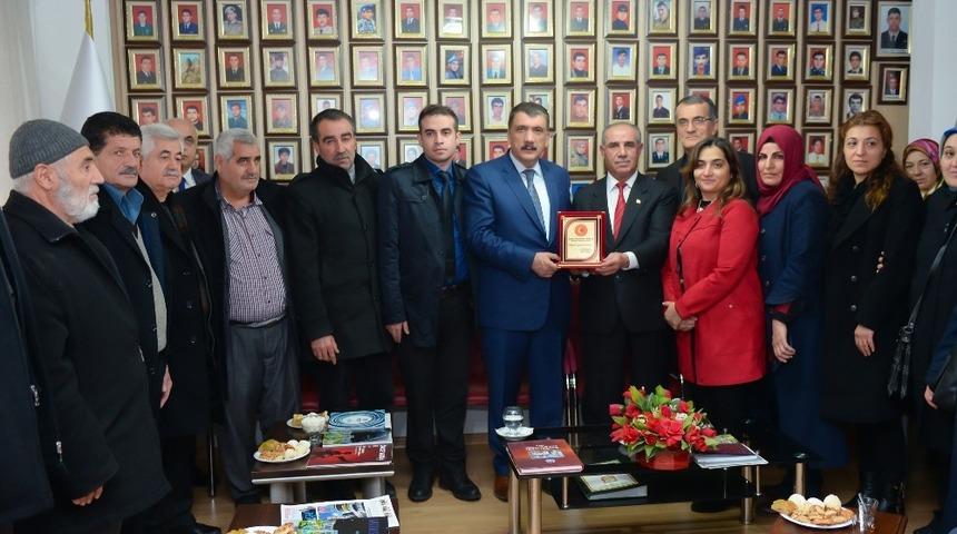Başkan Gürkan, Şehit Aileleri ve Gazilerle bir araya geldi