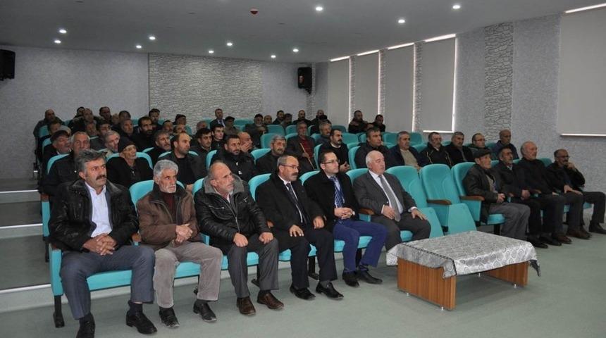 Demir&ouml;z&uuml; Barajı değerlendirme toplantısı yapıldı