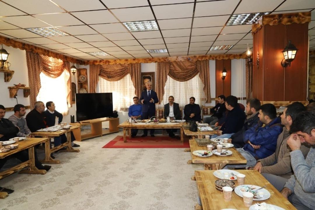 Başkan Başsoy, personelle buluşmaya devam ediyor