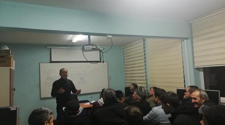 &Ccedil;avdarhisar&rsquo;da avcı eğitim semineri