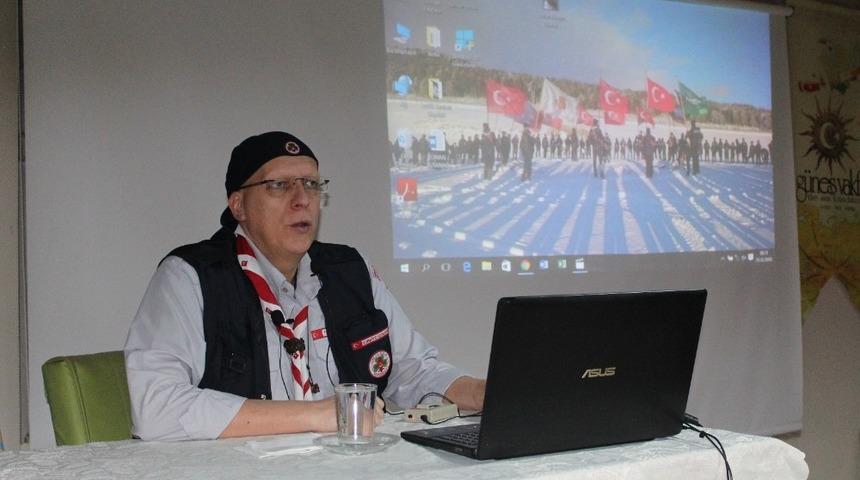 İzciler G&uuml;neş Vakfı&rsquo;nda