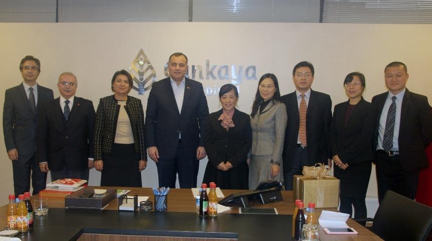 Kardeş kent Pekin&rsquo;den &Ccedil;ankaya&rsquo;ya ziyaret