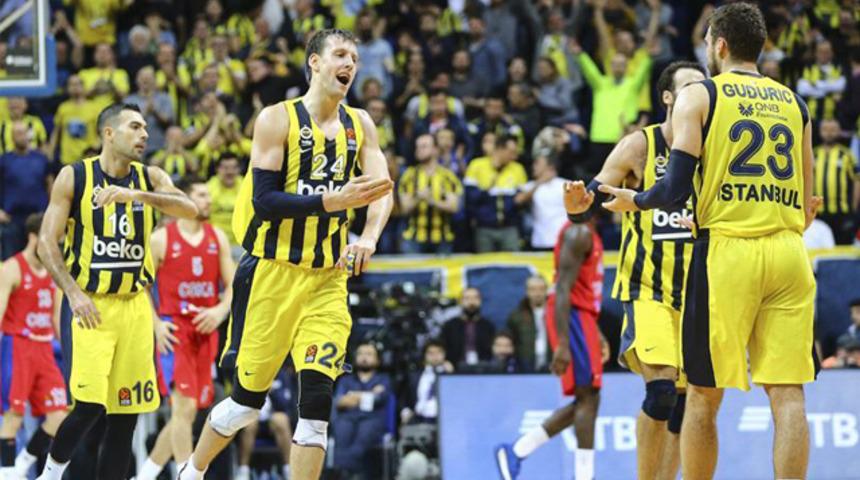 Fenerbahçe Beko THY Avrupa Ligi'nde liderliğini sürdürdü