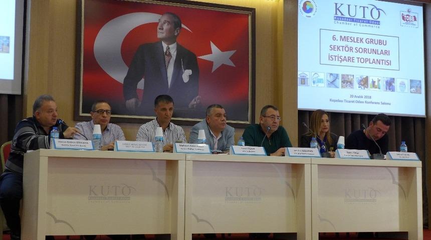 KUTO 6. Meslek Komitesi sekt&ouml;r sorunları toplantısı yapıldı