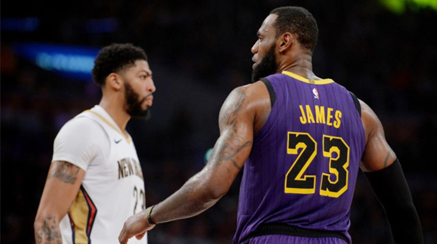  Los Angeles Lakers Lebron James'le kazandı