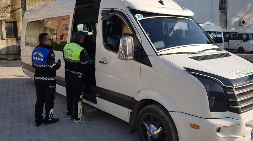 Milas’ta okul servisleri mercek altında