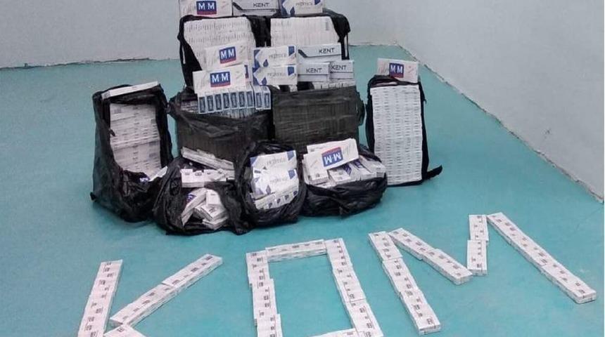 Siirt&rsquo;te 7 bin 190 paket ka&ccedil;ak sigara ele ge&ccedil;irildi