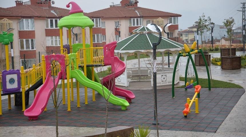 Sosyal yaşam alanı ve &ccedil;ocuk parkı a&ccedil;ılıyor