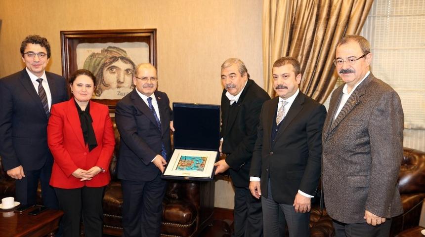 Vakıfbank yönetiminden SANKO’ya ziyaret