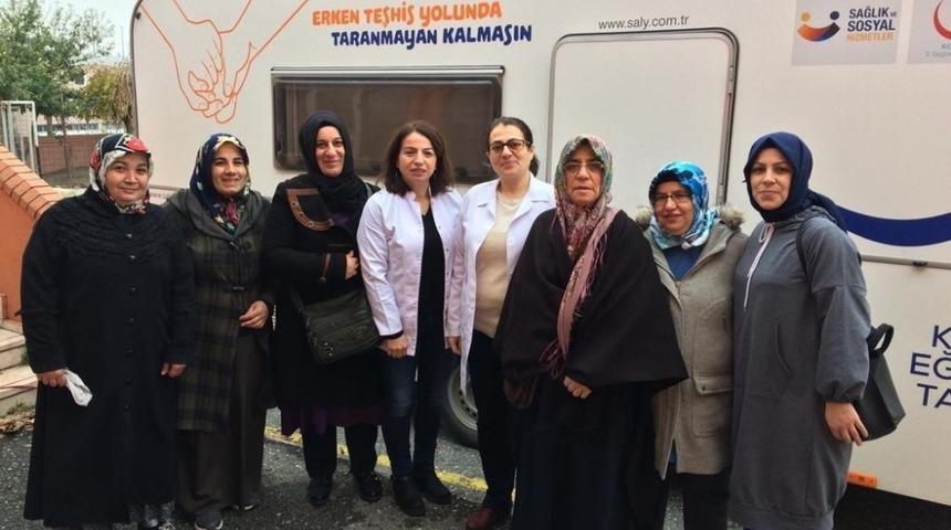 İl&ccedil;elerde kanser taramaları başladı