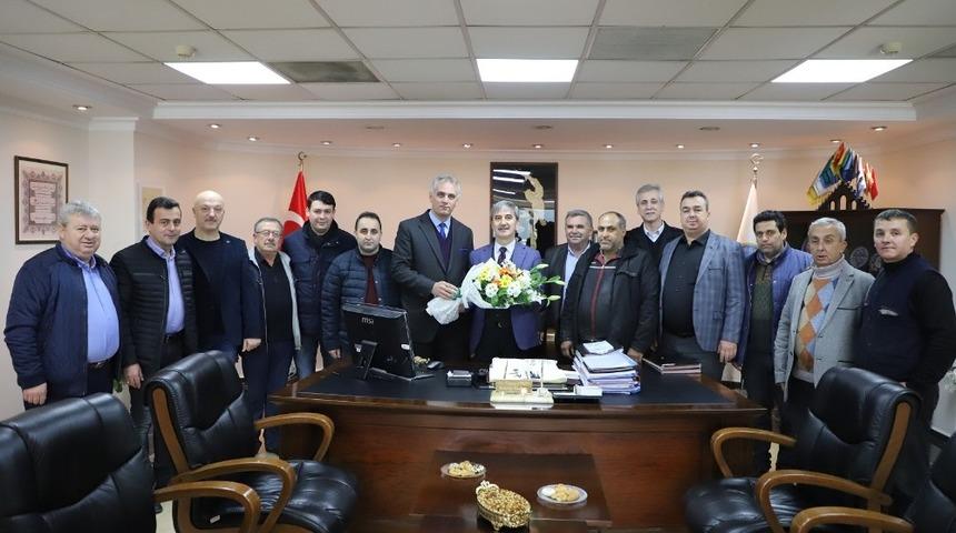 Turgutlu MHP&rsquo;den Başkan Şirin&rsquo;e ziyaret