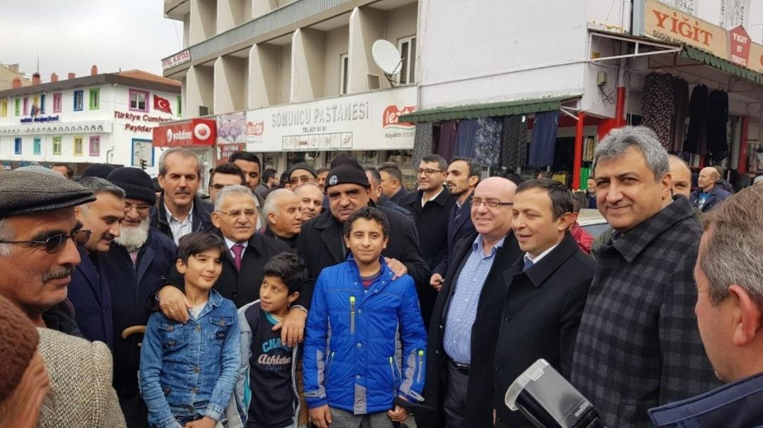 Başkan B&uuml;y&uuml;kkılı&ccedil; Develi&rsquo;de