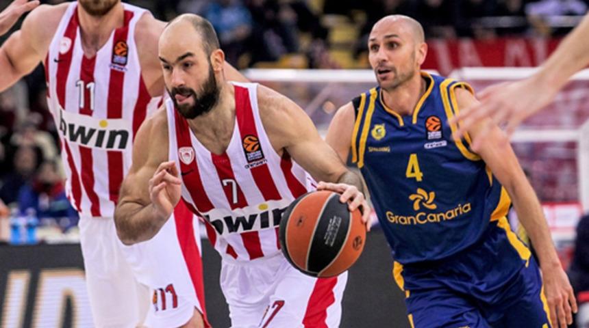 THY Euroleague'de 14. haftanın MVP'si Vassilis Spanoulis