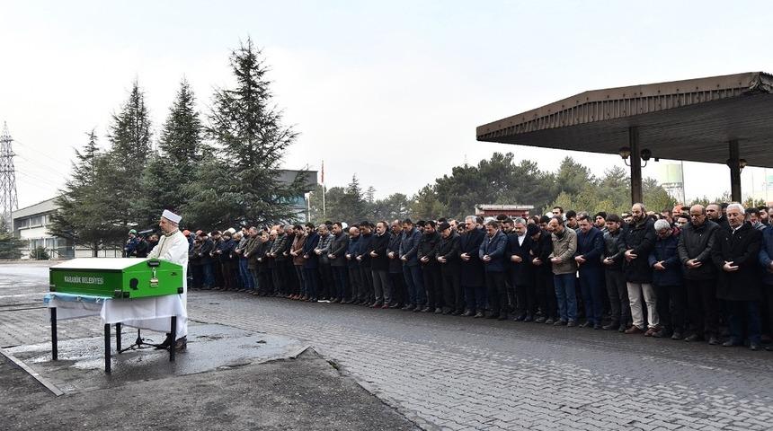 İş kazasında hayatını kaybeden iş&ccedil;i i&ccedil;in t&ouml;ren