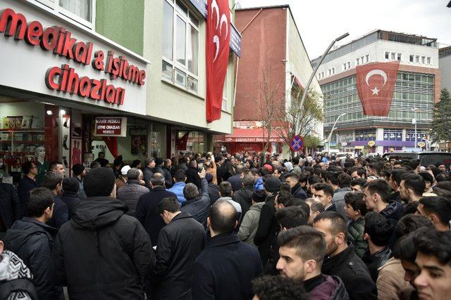 MHP’nin Belediye Başkan Adayı Sabri Varan Gümüşhane’de