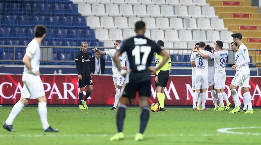 Kasımpaşa, Beşiktaş'ı darmaduman etti: 4-1