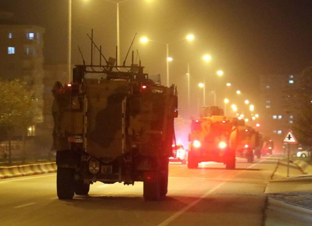 Suriye sınırına askeri sevkiyat 