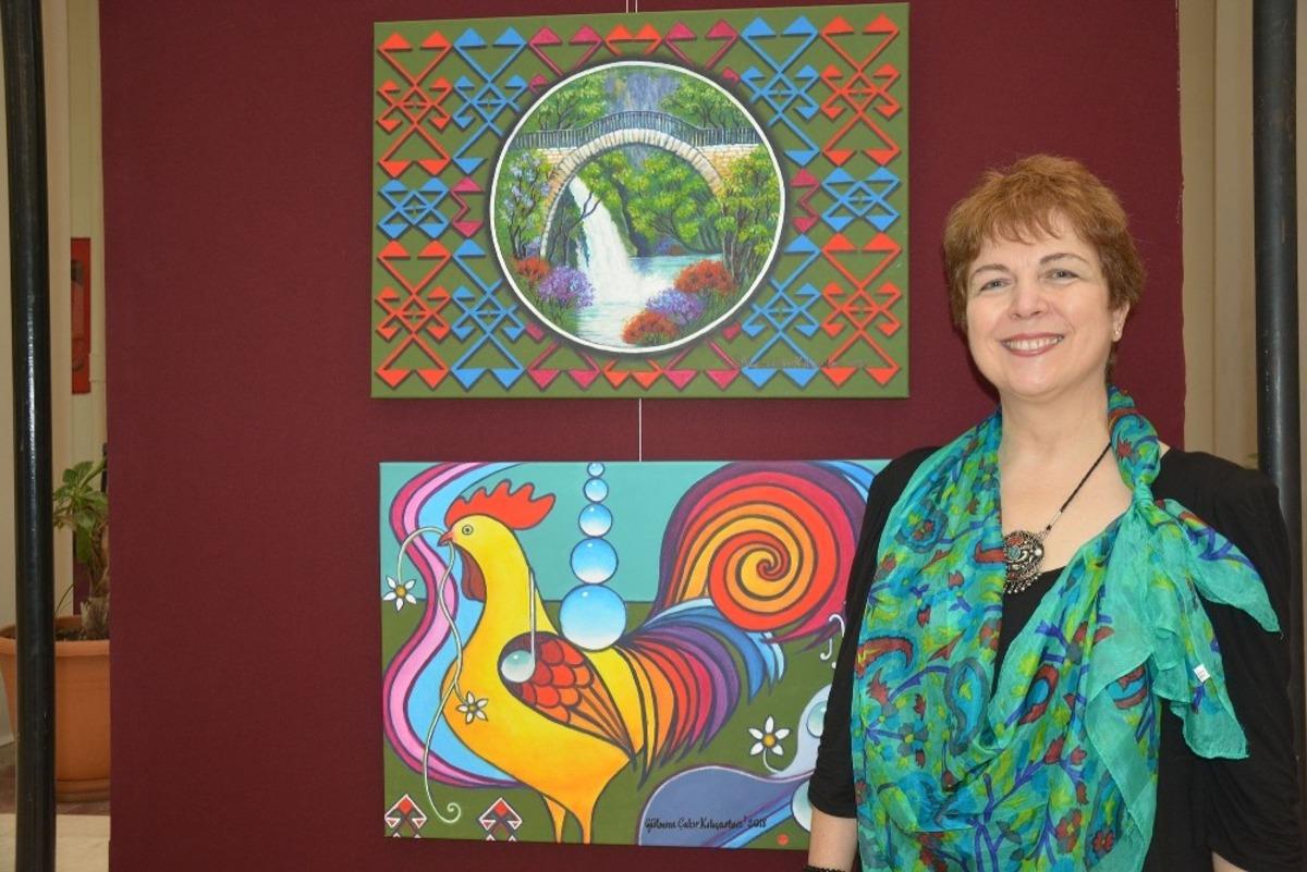 &lsquo;Ege&rsquo;nin Renkli R&uuml;yası&rsquo; sergisi Uşak&rsquo;ta a&ccedil;ıldı