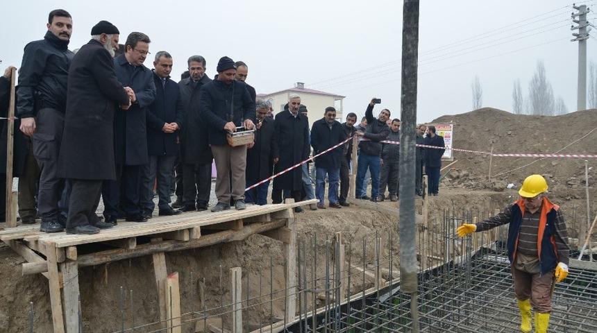 Iğdır&rsquo;da temel atma t&ouml;reni